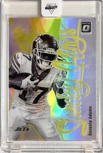 2024 Panini Donruss Optic Davante Adams Sunday Kings #10 New York Jets Case Hit - Bild 1 von 3