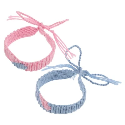  2 Pcs Armband Für Damen Armreifen Frauen Seilarmband Strandarmbänder - Bild 1 von 4