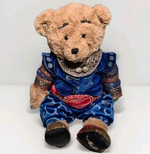 Disney Genie Bear 16" Plush Soft Toy - Aladdin The Theatrical Musical Teddy Doll - Picture 1 of 11