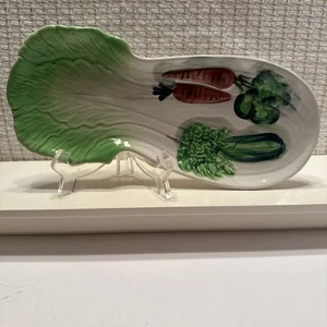 Vintage Keramik Relish Sellerie, Gemüseschale, Löffel Kadel Rest 10,5" - Bild 1 von 11