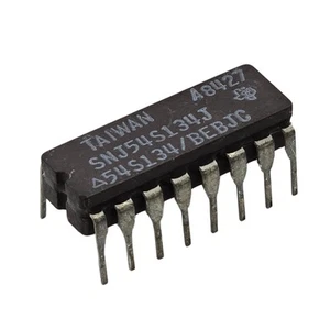 Texas Instruments SNJ54S134J 54S134 TTL Logic IC 12-Input NAND Gate 16-Pin CDIP - Picture 1 of 4