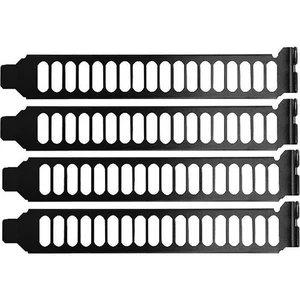 3x Silverstone SST-Aeroslots-BP PCI Slotblenden - black - Bild 1 von 1
