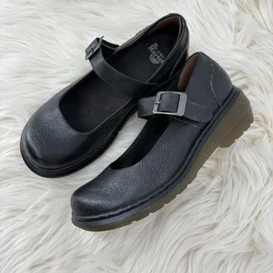 Dr. Martens Dr Martens Lynne Premium Broadway Leather Mary Jane Shoes Youth 4 - Picture 1 of 7
