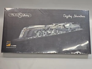 Time For Machine Dazzling Steamliner All Metal Mechanical Steam Locomotive Model - Picture 1 of 5