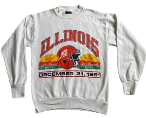 Sudadera De Colección Signal Sports Illinois Illini 1991 John Hancock Bowl-Mediana - Imagen 1 de 24