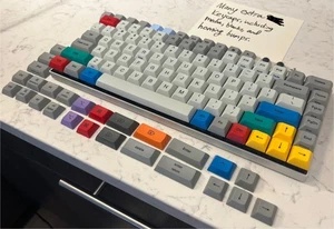 Vortex Race 3 Mechanical Keyboard: Cherry MX Red Switches + EXTRA DSA Keycaps! - Picture 1 of 6