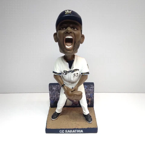 2010 CC SABATHIA Bobblehead SGA MLB Baseball Piggly Wiggly NY Yankees No Box Cover