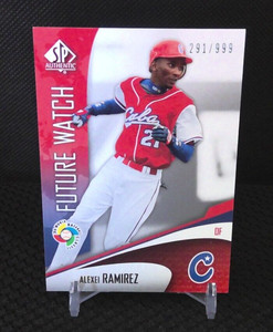 2006 SP Authentic ALEXI RAMIREZ 291/999 WBC Future Watch Team Cuba #41