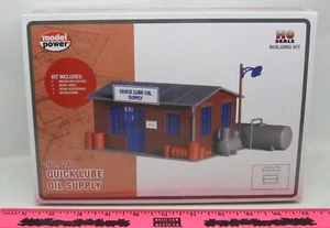Menards ~ HO Scale Model Power Quick Lube Oil Supply (Building Kit) - Picture 1 of 2