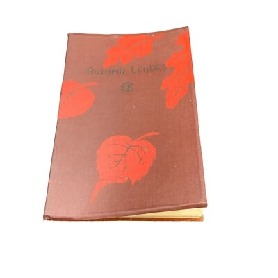 Autumn Leaves Clarence Dan Blachly Poems Poetry Softcover 1937 - Image 1 of 4