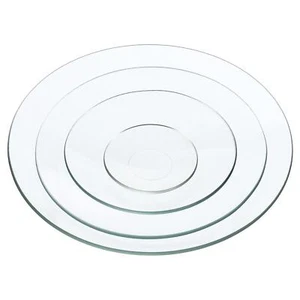 4pcs Watch Glass Beaker Cover Smooth Edges Chamfered Arc 50/90/120/150mm - Picture 1 of 6