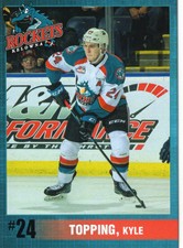 2018/19 Kelowna Rockets - KYLE TOPPING [Vasteras IK] HockeyAllsvenskan