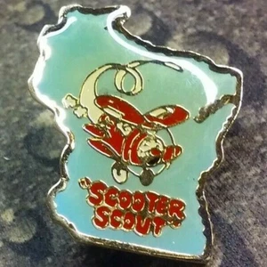Scooter Scout Vintage Uniforme Pin Insignia - Imagen 1 de 4