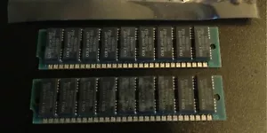 2x 1MB 30-Pin 9-chip Parity 70ns FPM SIMM Plus Classic SE Memory Apple Macintosh - Picture 1 of 1