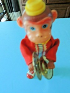 wind up toy monkey with cymbals