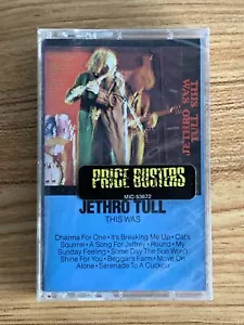 JETHRO TULL: This Was - Chrysalis Records Album Cassette Tape - NEW SEALED - Picture 1 of 3