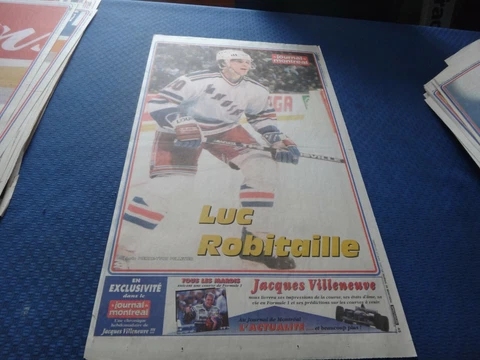 14 lot photos colour poster hockey nhl best players lemieux roy gretzky 14 /23 Cover