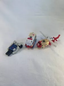 Lotto 3 Action Figure Transformers Emergency Team giocattoli - Imagen 1 de 5