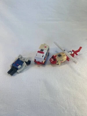 Lotto 3 Action Figure Transformers Emergency Team giocattoli - Imagen 1 de 4