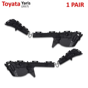 Se adapta al sedán Toyota Yaris Ative 2017 - 19 pares de soportes de parachoques traseros - Imagen 1 de 12