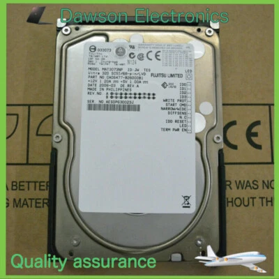 MAT3073NP Fujitsu 73gb SCSI 68 pin hard disk 10K U320 68pin - Image 1 of 2