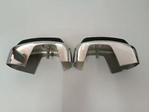 Pair Beak Bumper Buffer for NSU Prinz 4 IV And 1000 IN Chrome Steel