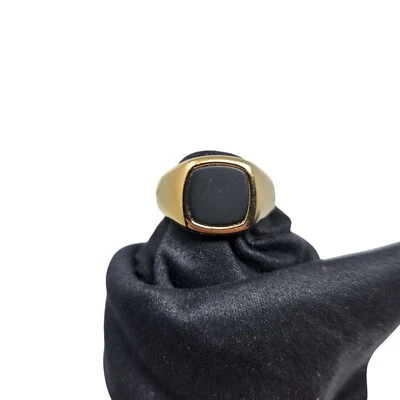 Vitaly Vaurus Gold Tone Ring Sz 8 - Image 1 of 4