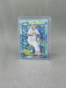 2024 Topps Chrome Update Martin Perez Aqua Lava Refractor /175 Padres - Picture 1 of 3