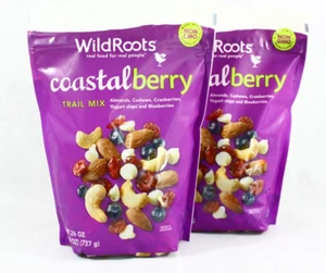 2 bolsas WildRoots Coastal Berry Trail Mix 26 OZ cada una 52 OZ envío gratuito total - Imagen 1 de 2