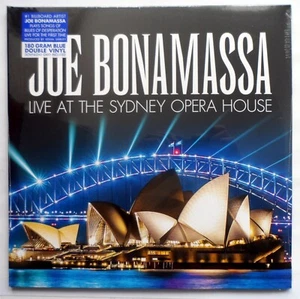 JOE BONAMASSA - LIVE AT THE SYDNEY OPERA HOUSE 2xLP BLUE VINYL *MINOR SLV SCUFFS - Foto 1 di 7
