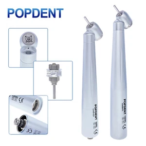 POPDENT Dental Surgical 45 Degree High Speed Fiber Optic Handpiece Push Button - Picture 1 of 21