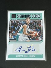 2019 Donruss WNBA Signature Series Purple Press Proof #1 Rebecca Lobo Auto /99