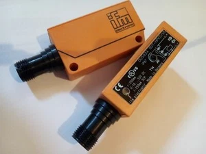 LOT OF 2 ifm Reflexlichttaster OU5034 OUT-HPKG/US " Tested OK " - Foto 1 di 4