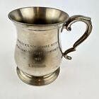 Pewter Prize Trophy Tankard Webster?s Yorkshire Bitters Mens Point To Point 1983