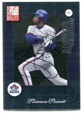 2003 Donruss Elite Recollection Autographs 60 Shannon Stewart 01 Auto 18/24 2001