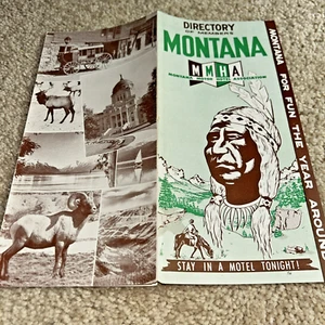 1958 MONTANA MOTOR HOTEL ASSOCIATION Motel Directory - Picture 1 of 11