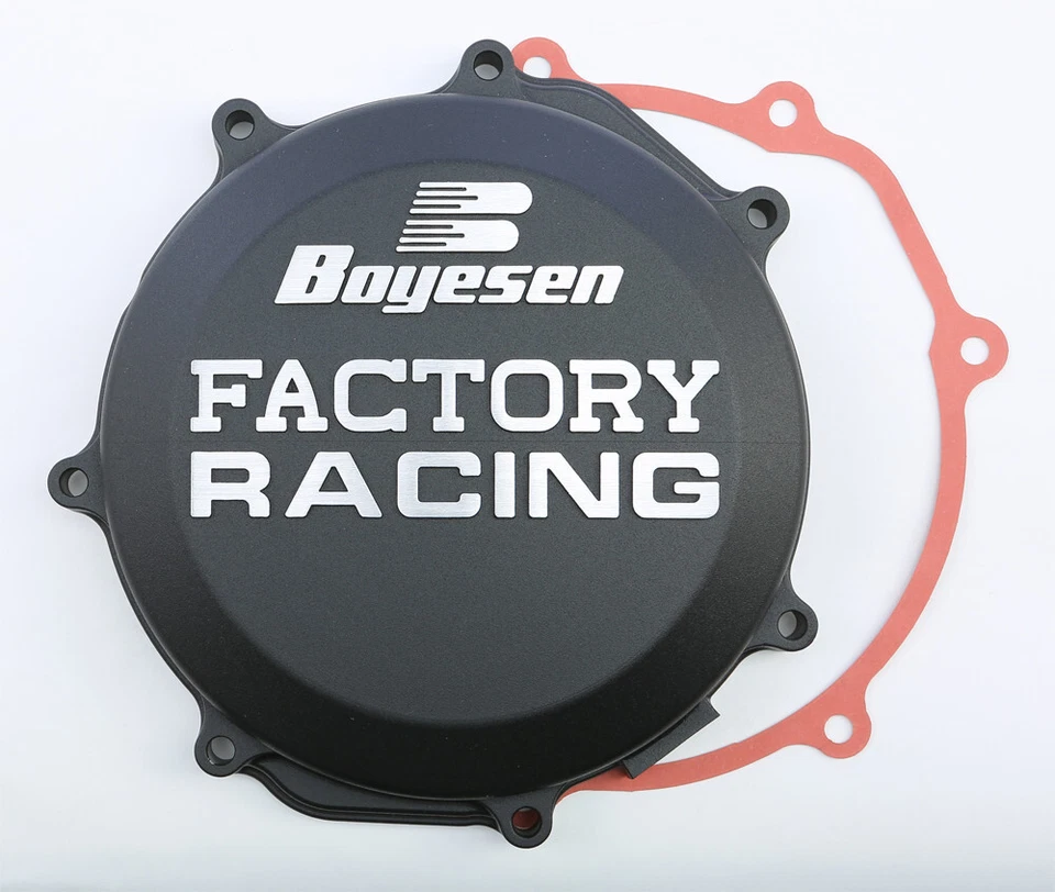Boyesen Factory Clutch Cover Black For YAMAHA YZ450F YZ450FX WR450F - Image 1 of 1