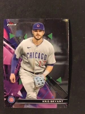 2021 Topps Finest Kris Bryant - Chicago Cubs - # 34 - Image 1 of 2