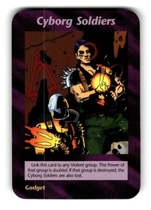 Cyborg Soldiers Card Unlimited INWO Illuminati New World Order Game - Picture 1 of 4