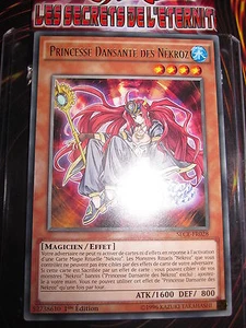YU-GI-OH! RARE FRANCAIS PRINCESSE DANSANTE DES NEKROZ SECE-FR028 MINT NEUF ED 1 - Picture 1 of 1
