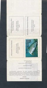 Francobollo Wisconsin WI Salmon & Trout $3,25 1988 usato #4 - Foto 1 di 2
