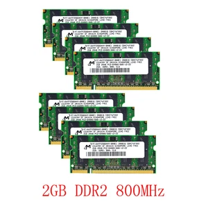 16GB 8GB 4GB 2GB DDR2 800MHz PC2-6400S Notebook RAM Laptop Memory For Micron LOT - Picture 1 of 14