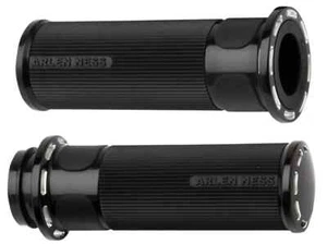 ❗ NEW Arlen Ness 07-301 Fusion Series Grips, Slot Track Black - Picture 1 of 12