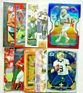 New Orleans Saints 20 Card Lot Tre'Quan Smith Ted Ginn Michael Thomas Drew Brees - Picture 1 of 2