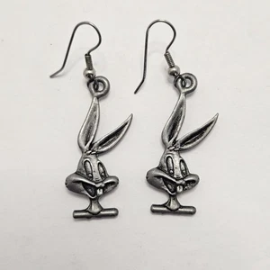 Vintage Bugs Bunny Ohrhänger Warner Bros 1992 2" Looney Toons  - Bild 1 von 5