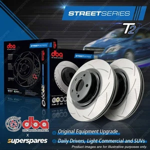 DBA T2 Front Disc Brake Rotors for Holden Commodore Crewman One Tonner VE VF - Picture 1 of 4