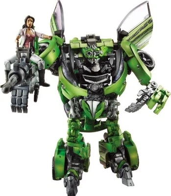 Transformers Revenge of the Fallen RA-25 Skids Mikaela Banes Figure Takara Tomy - Image 1 of 4
