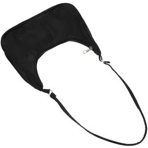 1pc Portable Fashion Armpit Bag Woman Hand Bag Stylish Shoulder Pouch (Black) - Picture 1 of 12