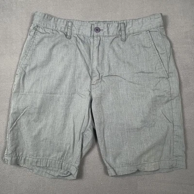 Pantalones Cortos RVCA Para Hombres 34 Gris Naturaleza X Industria Chino Informal Caminar Golf Verano Foto 1 de 4