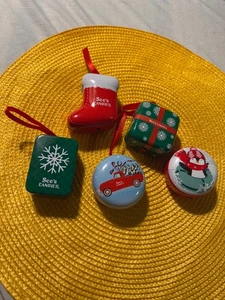 Menge 5 See's Bonbons Urlaub Leer Etui Halter / Ornamente - Bild 1 von 11